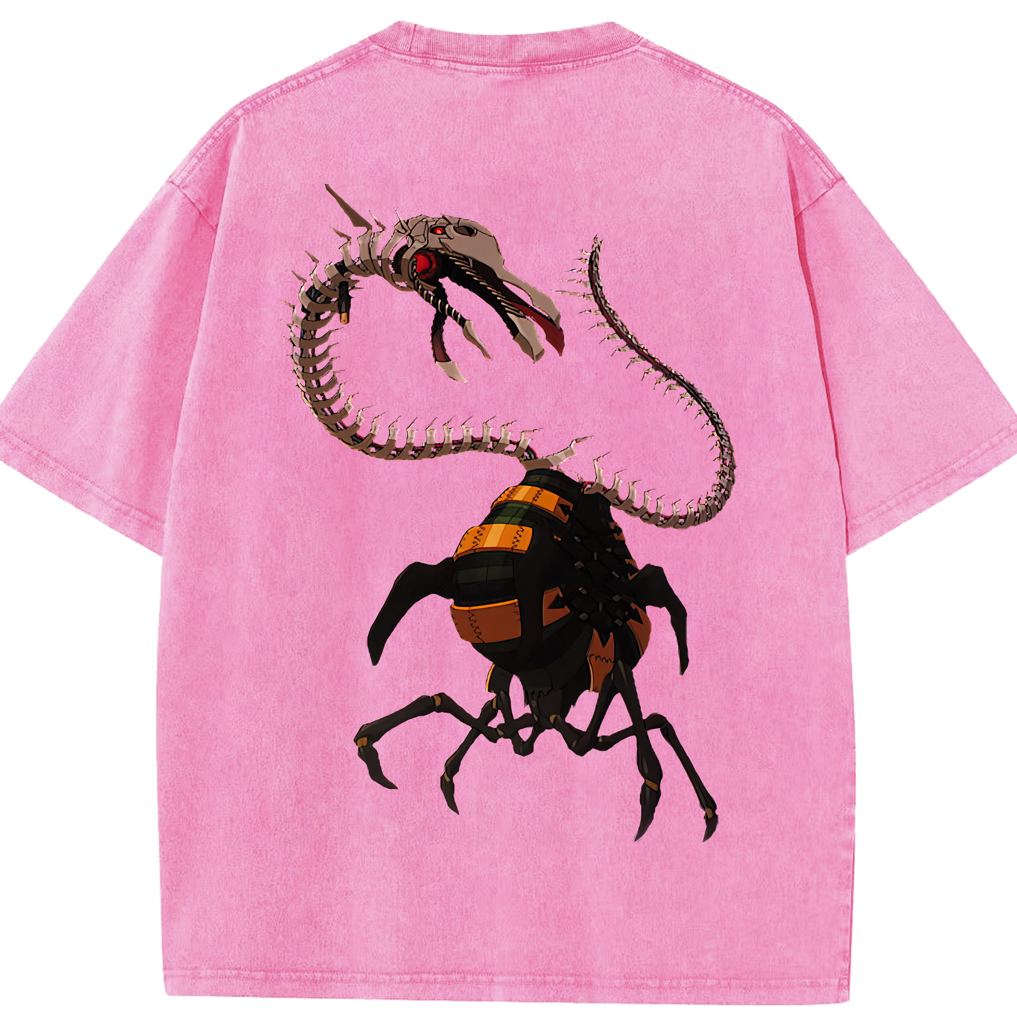 （画像用） EVA 新世紀エヴァンゲリオン 綿100% ヴィンテージ風 半袖Tシャツ（背面プリント）